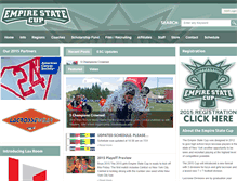 Tablet Screenshot of empirestatecup.com